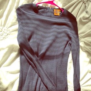 Tory Burch Navy Sweater- Worn Once or Twice!
